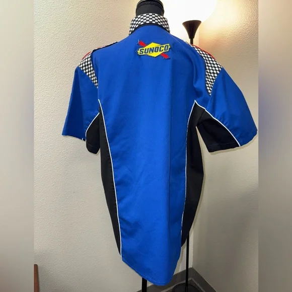 SUNCO Performance Shirt. Excellent Condition. Men's Racing Pit Crew Shirt. Large - Picture 6 of 12